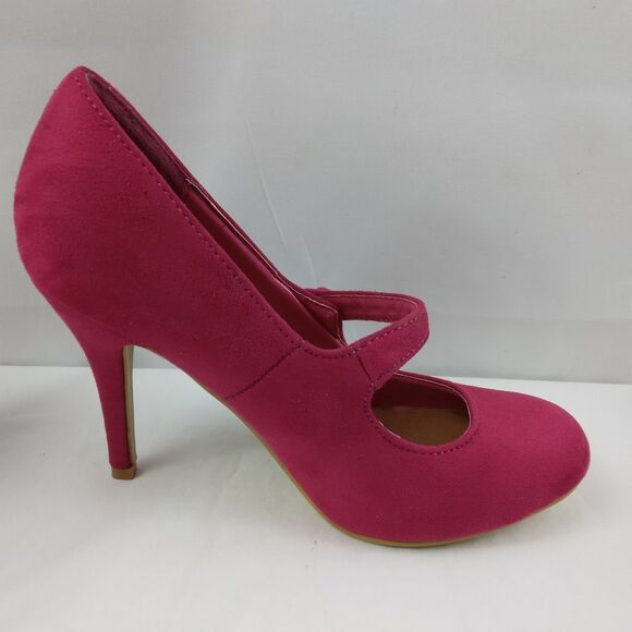 Publicite Pink Heels Pumps Barbiecore Legally Blonde Feminine Women's Size 5 - Picture 9 of 13
